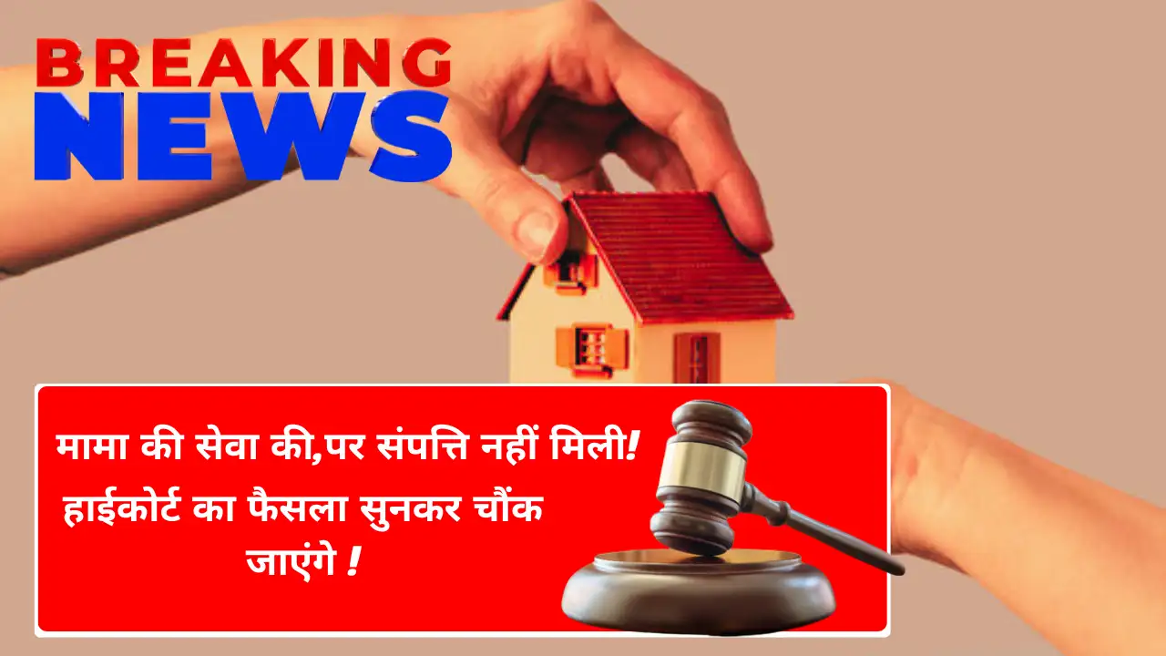 मामा की सेवा की, पर संपत्ति नहीं मिली! हाईकोर्ट का फैसला सुनकर चौंक जाएंगे - Nephew Rights In Uncle Property